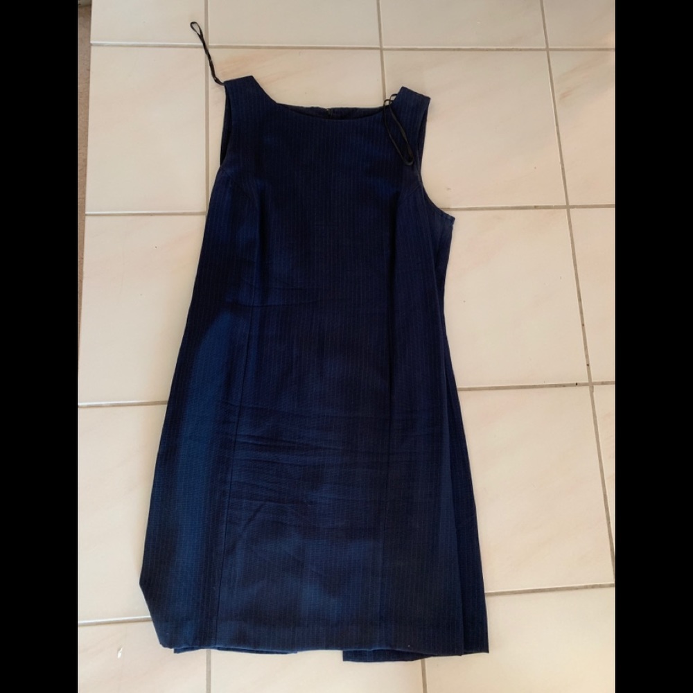 Blue dress
